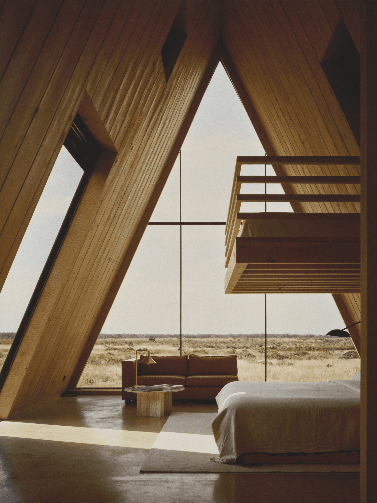 A-Frame interior