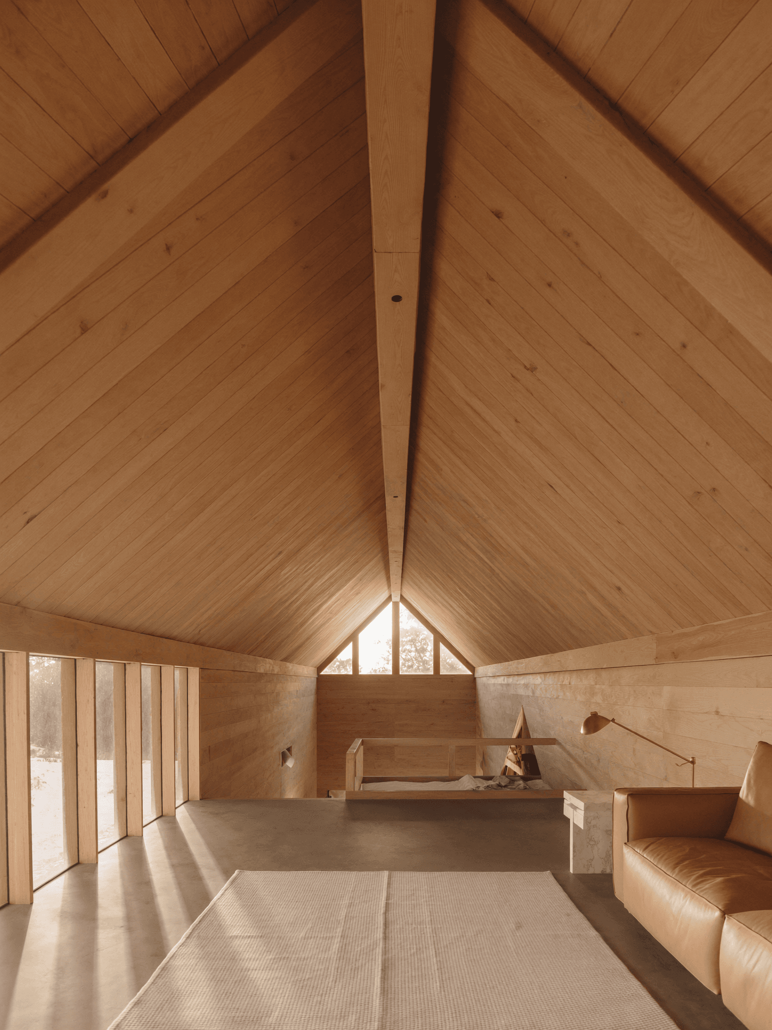 A-Frame interior