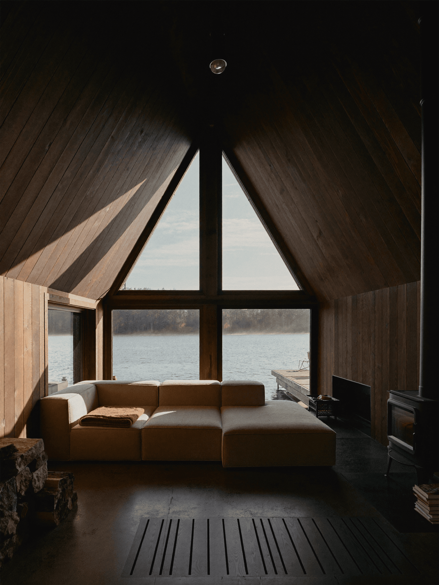 A-Frame interior