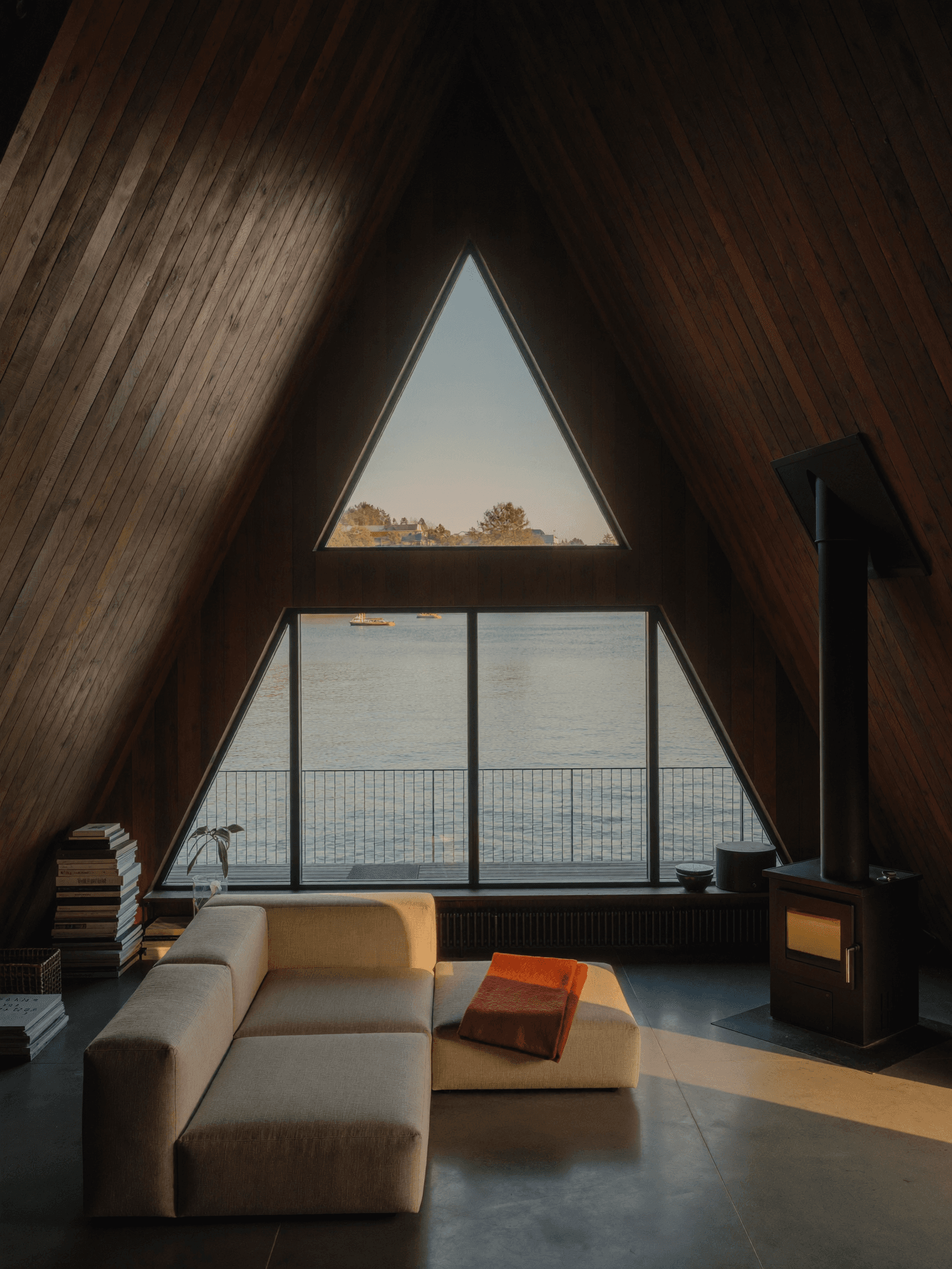 A-Frame interior
