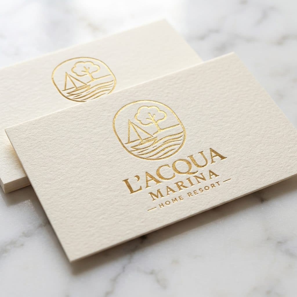 Detalhe · letter-press do logo