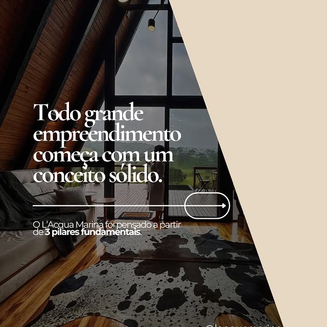 Todo empreendimento que busca longevidade no mercado precisa de bases sólidas.

No L’Acqua Marina, o projeto foi estruturado a partir de três pilares fundamentais:

📍 Localização estratégica, às margens do Lago Corumbá IV
🌿 Arquitetura integrada à natureza, valorizando paisagem e experiência
🏢 Gestão profissional, garantindo organização e qualidade operacional

Esses elementos formam a base de um projeto pensado para oferecer experiência, qualidade de vida e potencial de valorização.

📩 faça já seu pré-cadastro.
